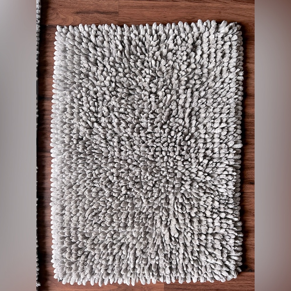 Laura Ashley Grey Rugs for Bathroom